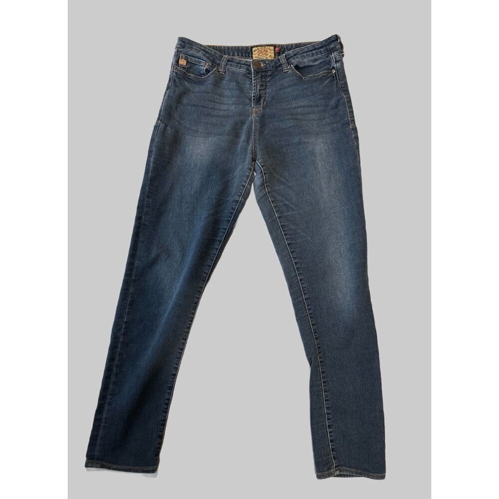 Dear John Women's Straight Leg Jeans - Dark Blue